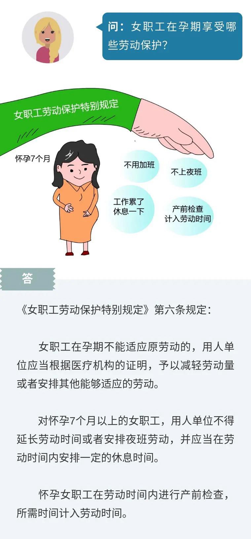5.19【人社日課】女職工在孕期享受哪些勞動保護？.jpg